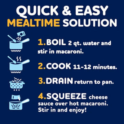 Kraft Deluxe Original Mac & Cheese Macaroni and Cheese Dinner - 3 - 14 Oz - Image 3