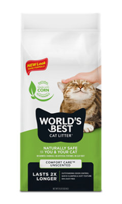 Worlds Best Cat Litter Clumping Formula Bag - 8 Lb - Image 3