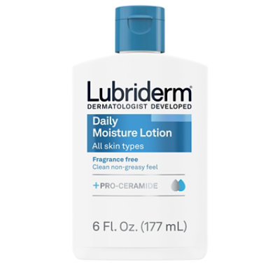 Lubriderm Lotion Unscented - 6 Fl. Oz. - Image 1