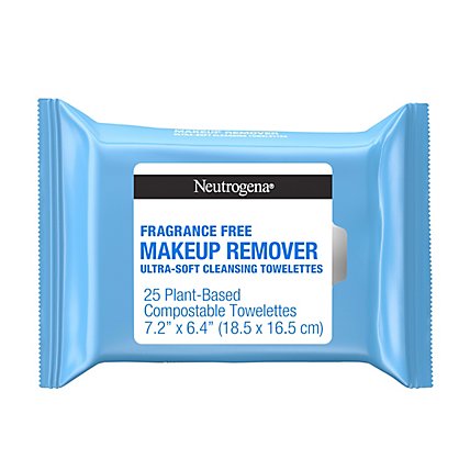 Neutrogena Makeup Remover Cleansing Towelettes Fragrance-Free - 25 Count - Image 2
