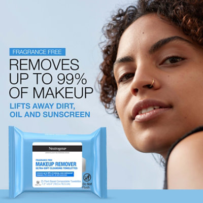 Neutrogena Makeup Remover Cleansing Towelettes Fragrance-Free - 25 Count - Image 2