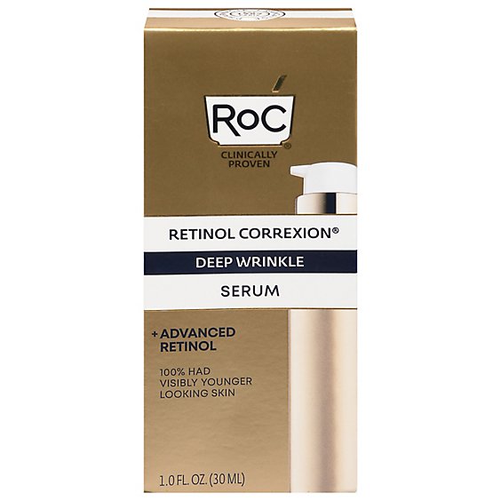 Roc Retinol Correxion Deep Wrinkle Serum - 1 Fl. Oz.