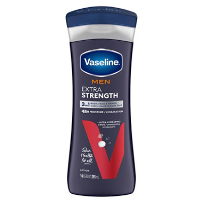 Vaseline Men Healing Moisture Hand And Body Lotion Extra Strength - 10 Oz - Image 4