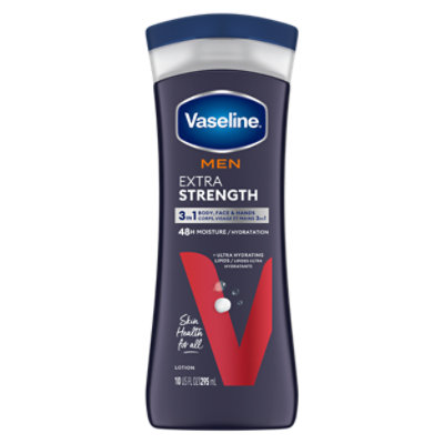 Vaseline Men Healing Moisture Hand And Body Lotion Extra Strength - 10 Oz - Image 2