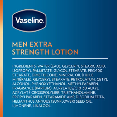 Vaseline Men Healing Moisture Hand And Body Lotion Extra Strength - 10 Oz - Image 5