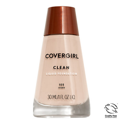 COVERGIRL Clean Ivory 105 Uncarded - 1 Fl. Oz.