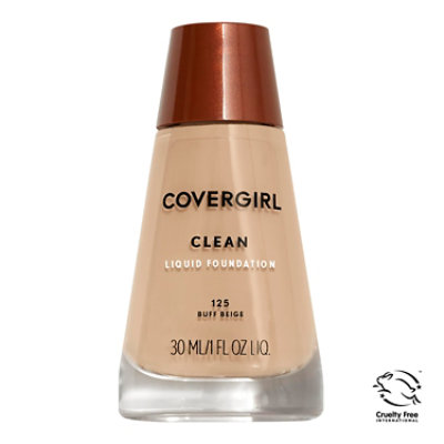 COVERGIRL Clean Buff Beige 125 Uncarded - 1 Fl. Oz.