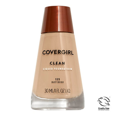 COVERGIRL Clean Buff Beige 125 Uncarded - 1 Fl. Oz. - Image 1