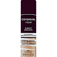 COVERGIRL + Olay Simply Ageless Liquid Foundation 3-in-1 Classic Ivory 210 - 1 Fl. Oz. - Image 1