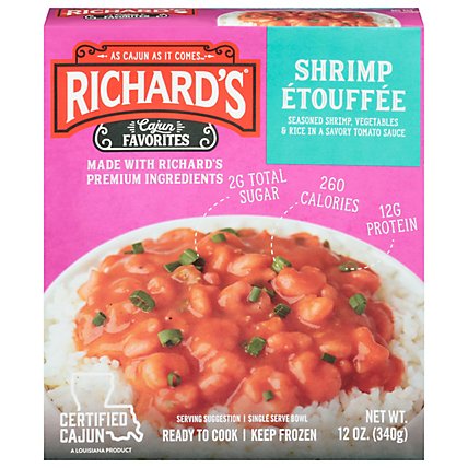 Richards Cajun Favorites Shrimp Etouffee Rice Bowl - 12 Oz - Image 3