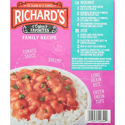 Richards Cajun Favorites Shrimp Etouffee Rice Bowl - 12 Oz - Image 6
