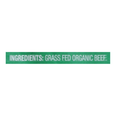 O Organics Grass Fed Ground Beef Hamburger Patties 85% Lean 15% Fat 4 Count - 16 Oz - Image 4