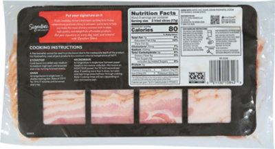 Signature SELECT Hickory Smoked Sliced Bacon - 16 oz - Image 6