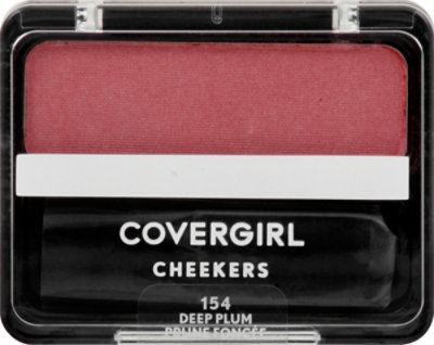 COVERGIRL Cheekers Blush Deep Plum 154 - 0.12 Oz - Image 2