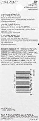 COVERGIRL Perfect Point Plus Self-Sharpening Midnight Blue 220 Eye Pencil - Each - Image 3