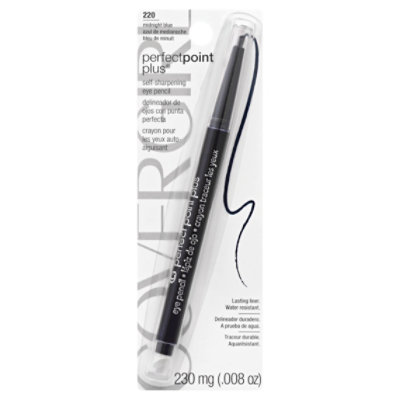 COVERGIRL Perfect Point Plus Eye Pencil Self-Sharpening Midnight Blue 220 - 0.008 Oz