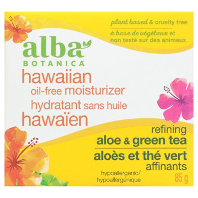 Alba Botanica Aloe & Green Tea Hawaiian Oil Free Moisturizer - 3 Fl. Oz. - Image 3