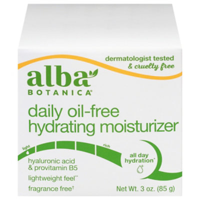 Alba Botanica Aloe & Green Tea Hawaiian Oil Free Moisturizer - 3 Fl. Oz. - Image 1