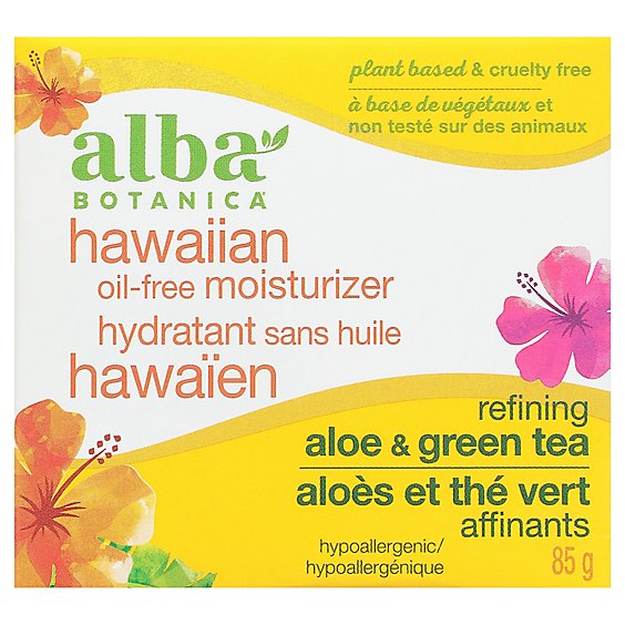 Alba Botanica Aloe & Green Tea Hawaiian Oil Free Moisturizer - 3 Fl. Oz.