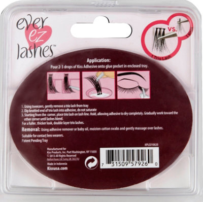 Kiss Ever Ez Lash Cluster Short - Each - Image 3