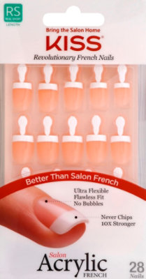 Kiss Salon Acrylic French Kit Dry Spell - Each - Image 2