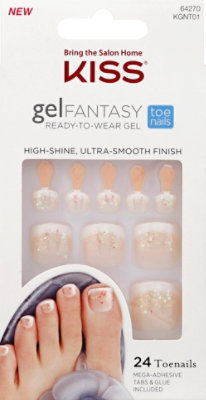 Kiss Gel Fantasy Toenails Lota Oomp - Each - Image 2