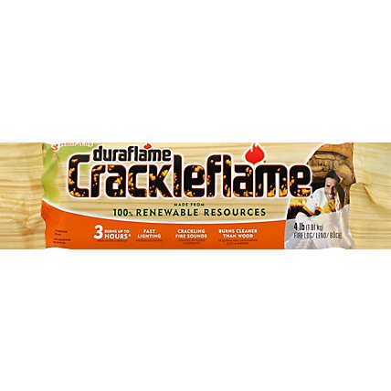 Duraflame Crackleflame Fire Logs 3 Hour - 4 Lb - Image 2
