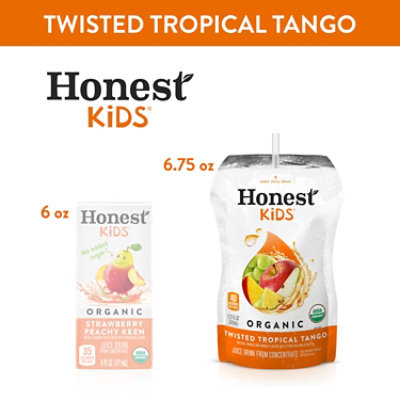 Honest Kids Juice Drink Orange Twisted Tropical Tango - 8-6.75 Fl. Oz. - Image 4