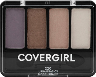 COVERGIRL Eye Enhancers 4-Kit Eye Shadow Urban Basics 220 - 0.19 Oz - Image 2