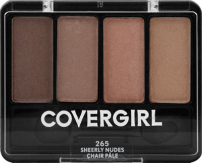 COVERGIRL Eye Enhancers 4-Kit Eye Shadow Sheerly Nudes 265 - 0.19 Oz - Image 2