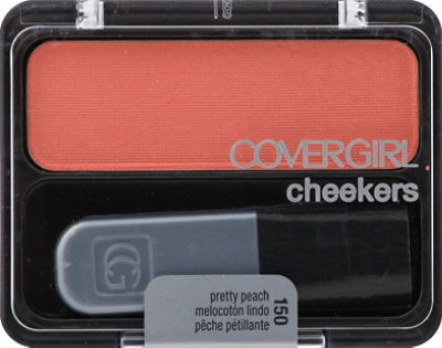 COVERGIRL Cheekers Blush Pretty Peach 150 - 0.12 Oz - Image 2