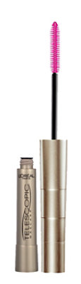 L'Oreal Paris Telescopic Original Washable Mascara Blackest Black - 0.27 Fl. Oz. - Image 1