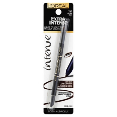 LOreal Extra Intense Eyeliner Liquid Pencil Brown 797 - 0.03 Oz