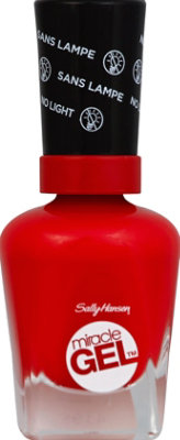 Sally Hansen Miracle Gel Nail Red Eye - .5 Oz - Image 2