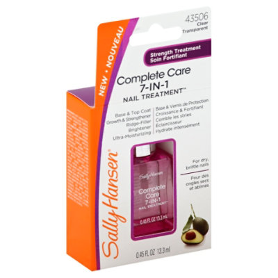 Sally Hansen Nail Treatment 7-in-1 Complete Care Clear 43506 - 0.45 Fl. Oz.