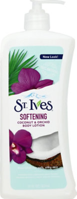St. Ives Body Lotion Naturally Indulgent Coconut Milk & Orchid Extract - 21 Fl. Oz.