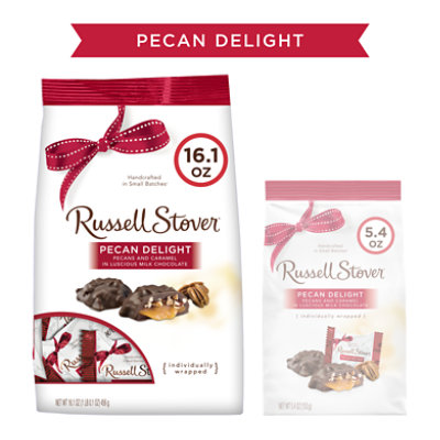 Russell Stover Milk Chocolate Pecan Delights Bag - 16.1 Oz - Image 5