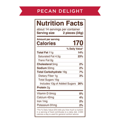 Russell Stover Milk Chocolate Pecan Delights Bag - 16.1 Oz - Image 4