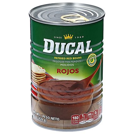 Ducal Beans Refried Red Can - 15 Oz - Image 3