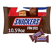 Snickers Fun Size Chocolate Candy Bars Bag - 10.59 Oz