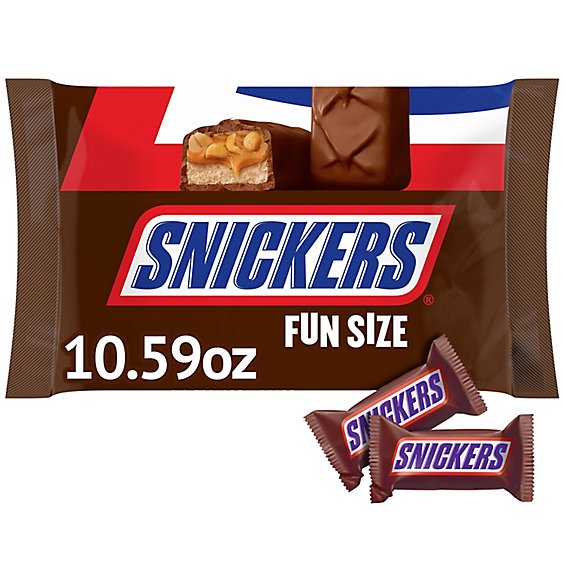 Snickers Original Chocolate Fun Size Candy Bars  - 10.59Oz