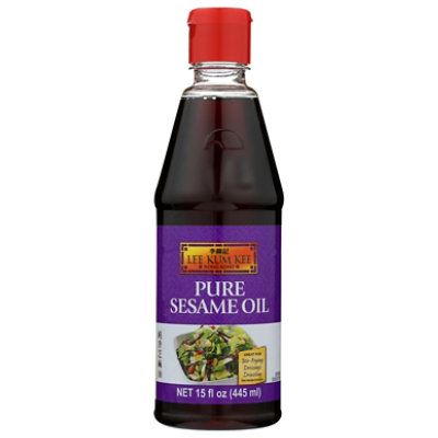 Lee Kum Ke Oil Sesame Pure - 15 Oz