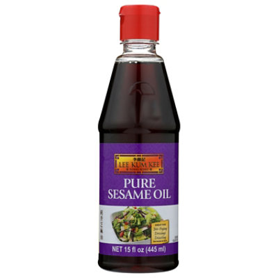 Lee Kum Ke Oil Sesame Pure - 15 Oz