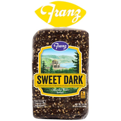 Franz Sandwhich Bread Columbia River Multi Gain Sweet Dark- 24 Oz - Image 2