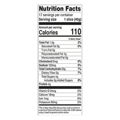 Franz Sandwich Bread Columbia River Multi Gain Sweet Dark- 24 Oz - Image 2