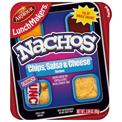 Armour Lunch Maker Nachos Chips Salsa & Cheese - 2.9 Oz - Image 3