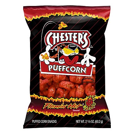 CHESTERS Popcorn Flamin Hot - 2.125 Oz - Image 3