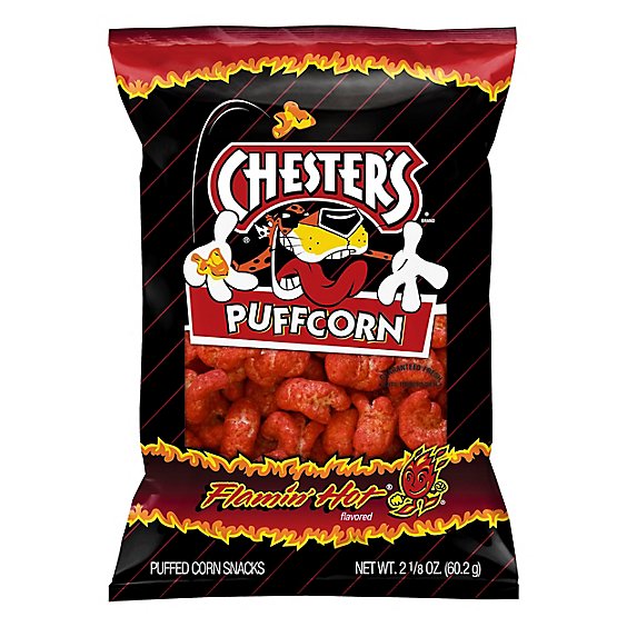 CHESTERS Popcorn Flamin Hot - 2.125 Oz