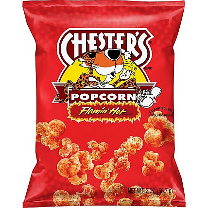 CHESTERS Popcorn Flamin Hot - 2 Oz - Image 2
