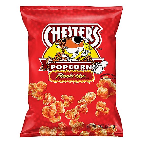 CHESTERS Popcorn Flamin Hot - 2 Oz